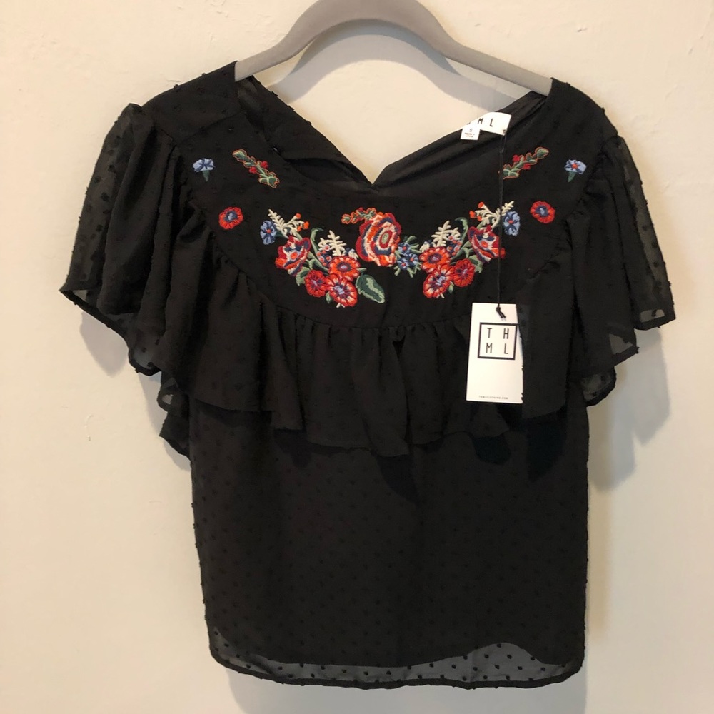 THML BLOUSE S NWT